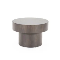 Bijzettafel Bobbie - donkerbruin - 45 x 45 cm - Loft24.nl