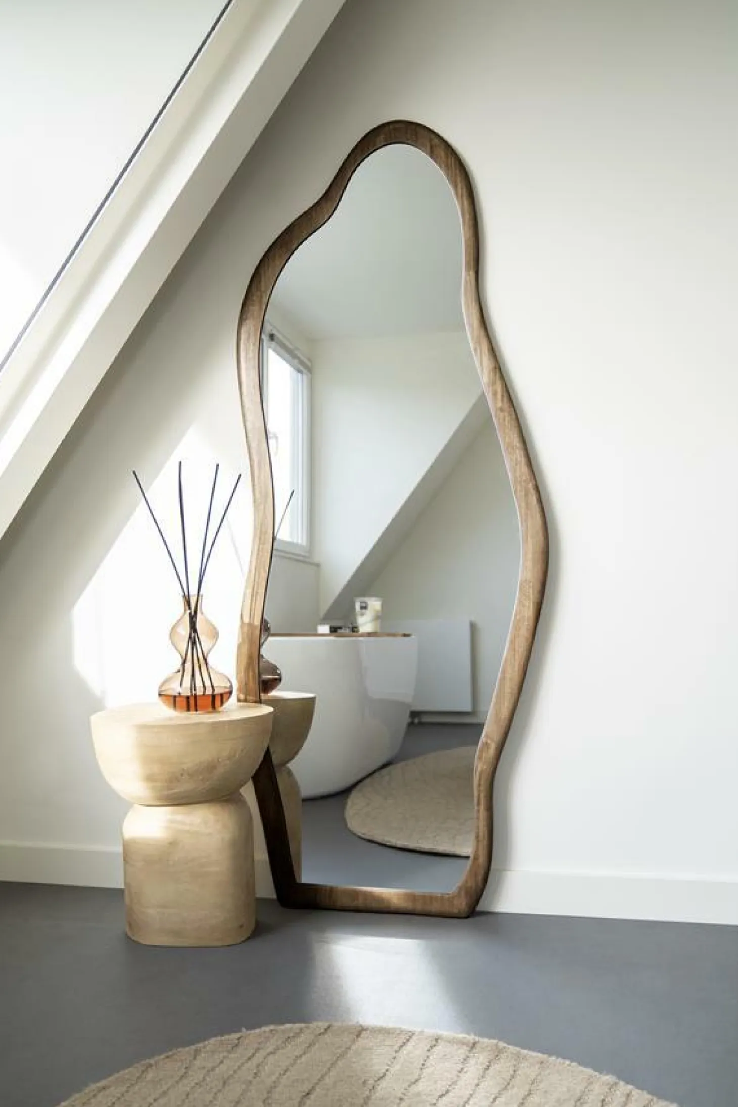 Bijzettafel Cobble Hout - Naturel - Loft24.nl