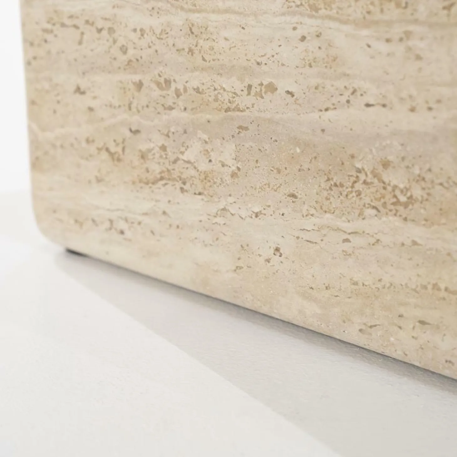 Bijzettafel Donta - Travertin - Loft24.nl