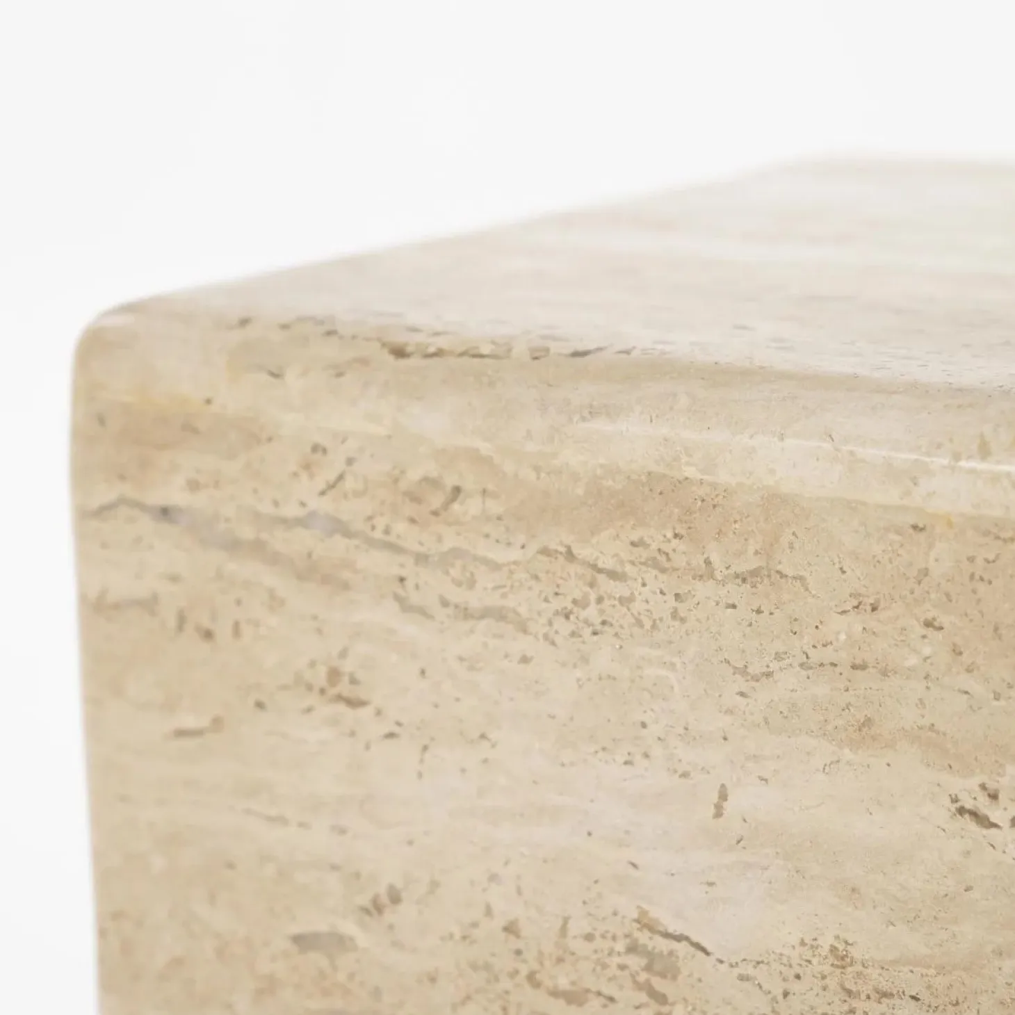 Bijzettafel Donta - Travertin - Loft24.nl