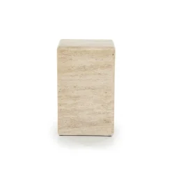 Bijzettafel Donta - Travertin - Loft24.nl