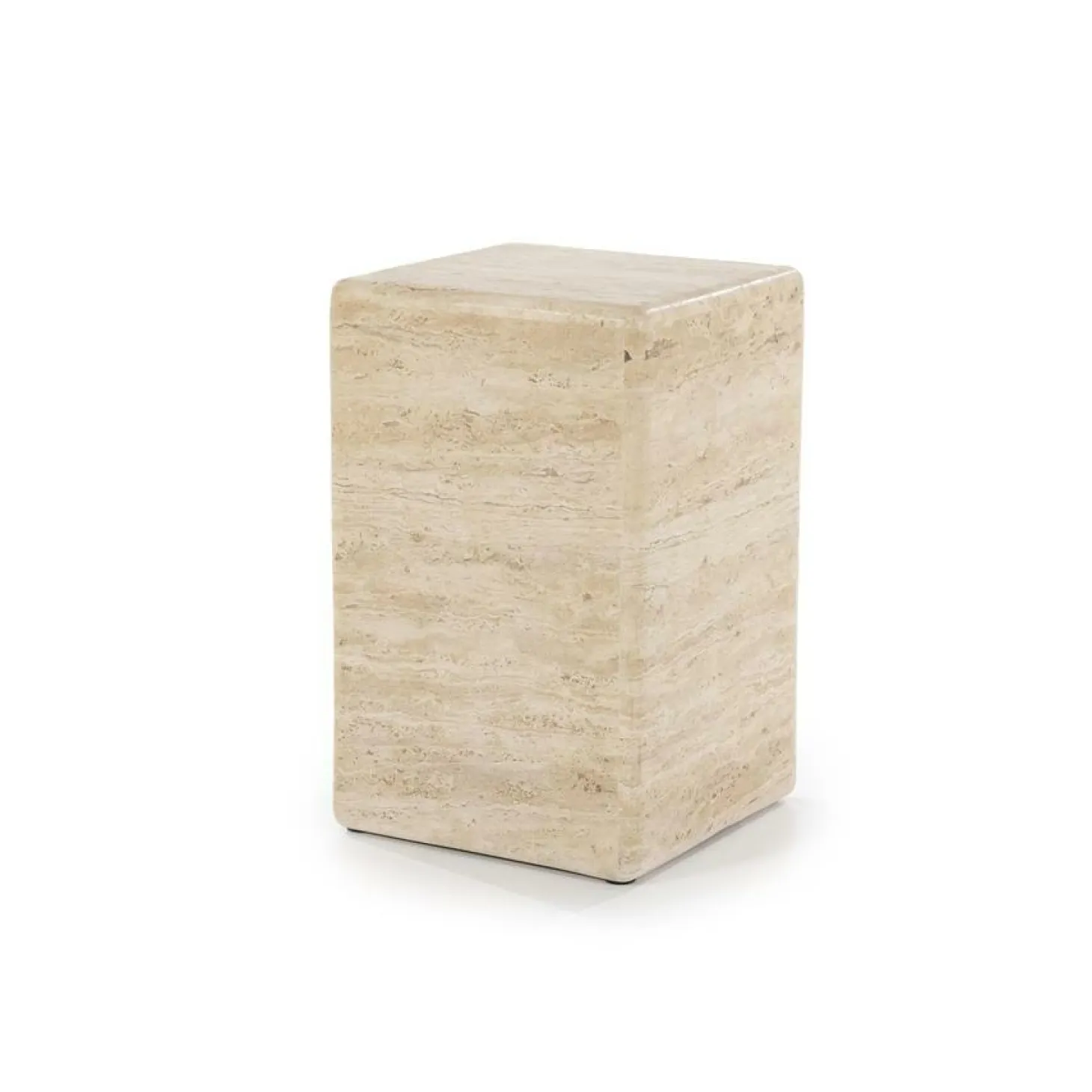 Bijzettafel Donta - Travertin - Loft24.nl