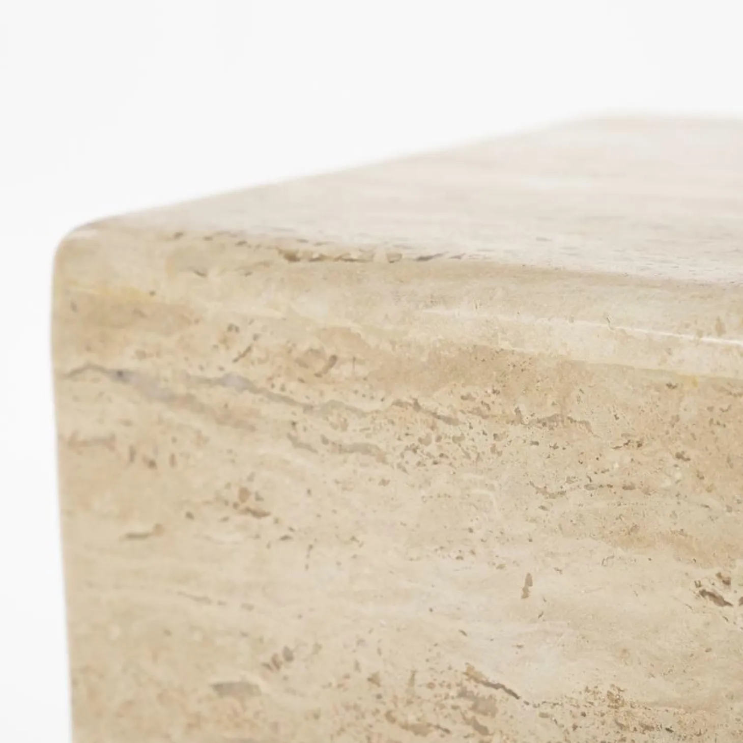 Bijzettafel Donta - Travertin - Loft24.nl