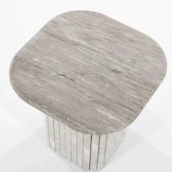 Bijzettafel Dorique Marmer - 45 x 45cm - Loft24.nl