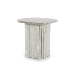 Bijzettafel Dorique Marmer - 45 x 45cm - Loft24.nl