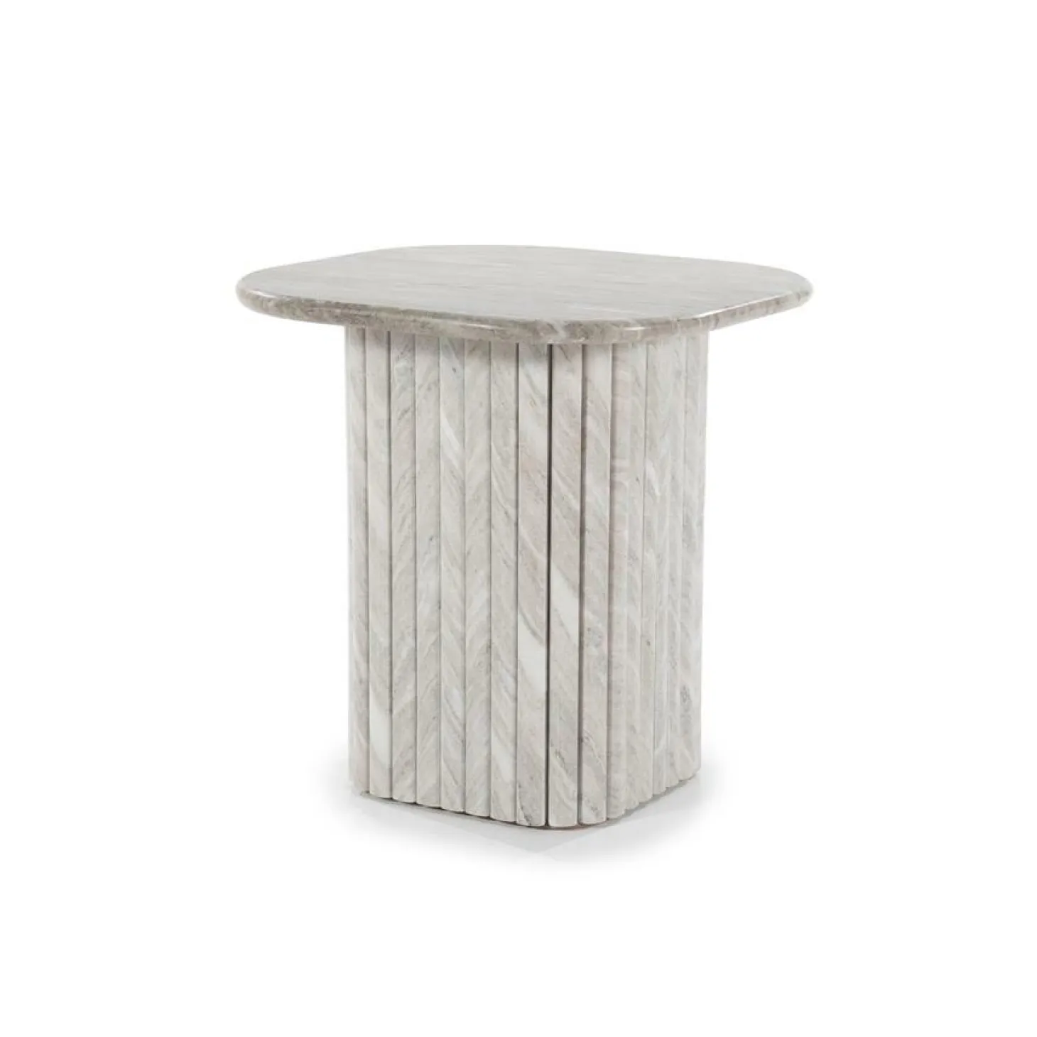 Bijzettafel Dorique Marmer - 45 x 45cm - Loft24.nl