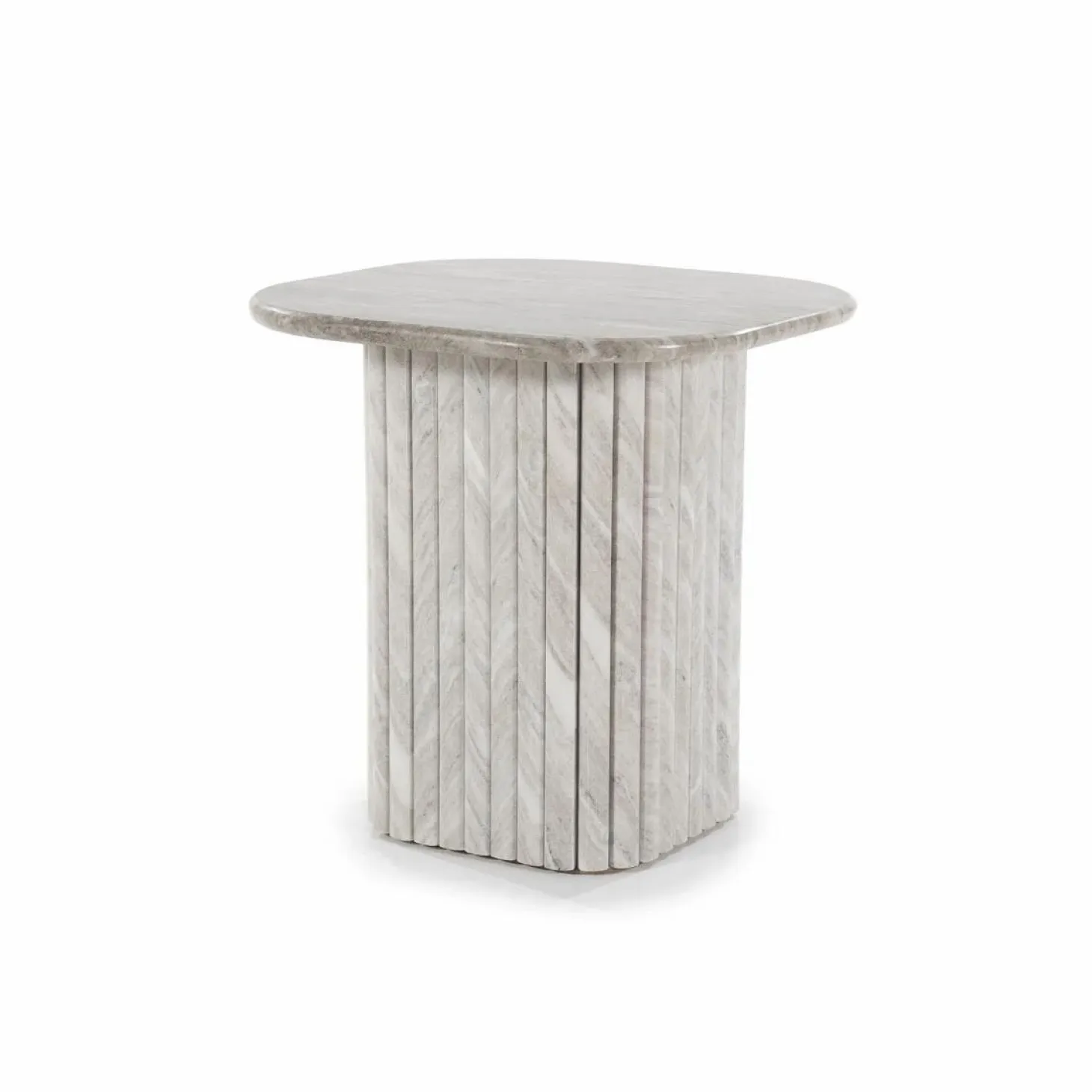 Bijzettafel Dorique Marmer - 45 x 45cm - Loft24.nl