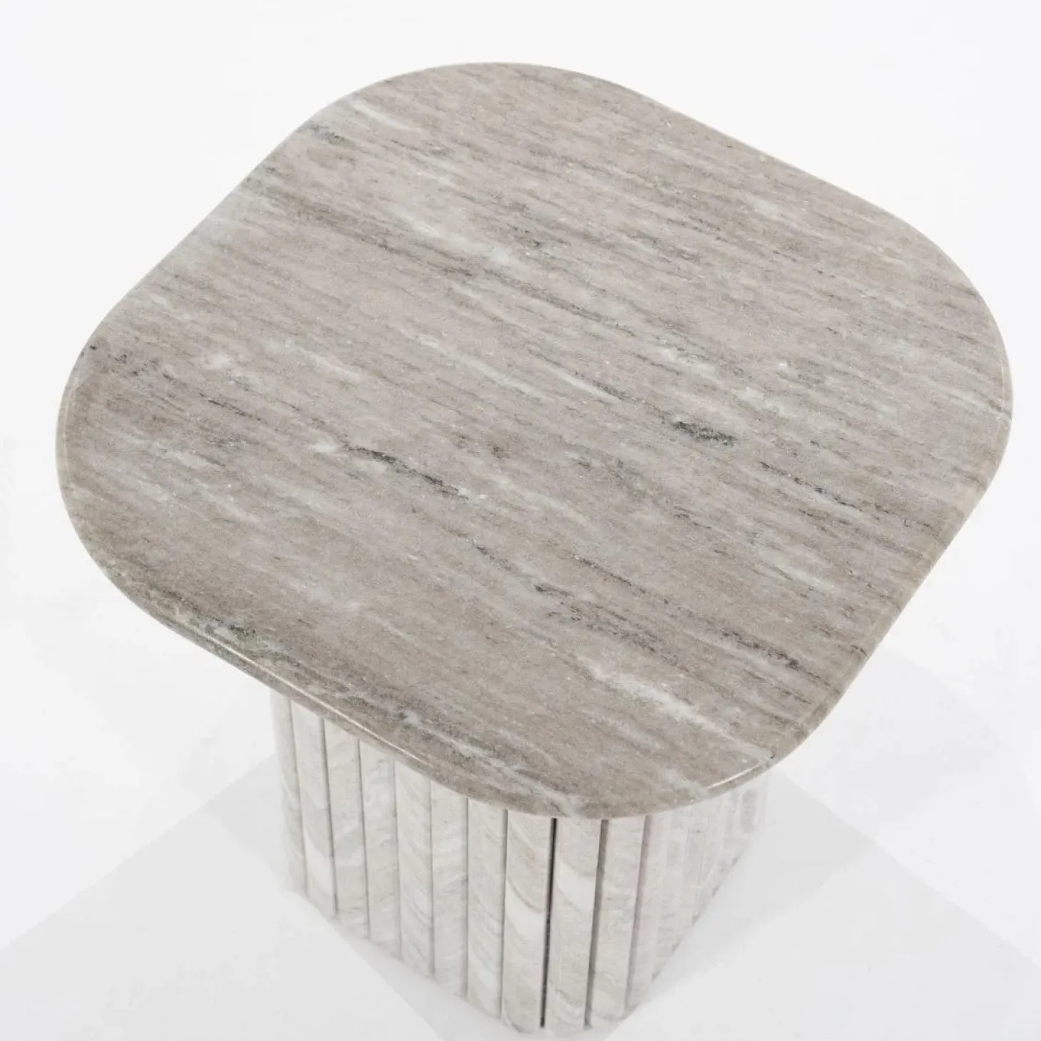 Bijzettafel Dorique Marmer - 45 x 45cm - Loft24.nl