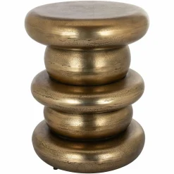 Bijzettafel Ela Ø40cm - Goud - Loft24.nl