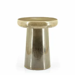 Bijzettafel Glaze 34cm - Crème (showmodel) - Loft24.nl