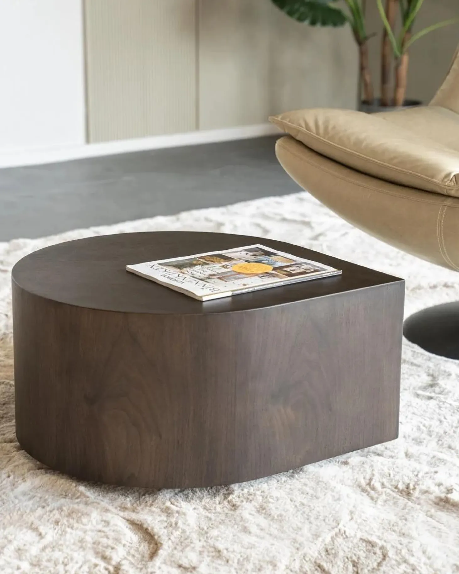 Bijzettafel Jules - Donkerbruin - Loft24.nl