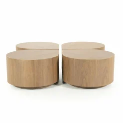 Bijzettafel Jules - lichtbruin - Loft24.nl