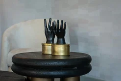 Bijzettafel Macaron Eiken - Ø50 cm - Loft24.nl