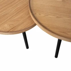 Bijzettafel Mesa Naturel - Ø78 - Loft24.nl