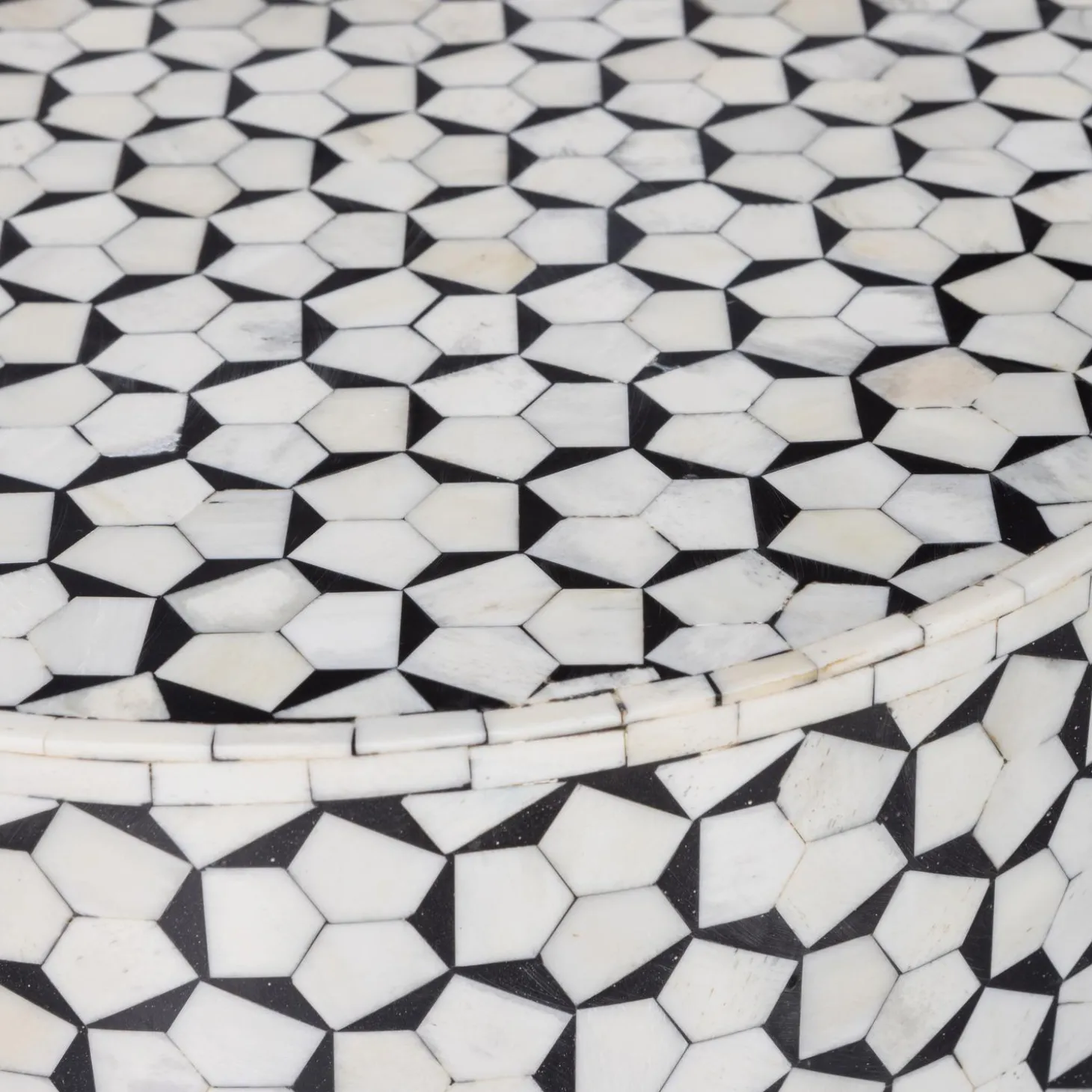 Bijzettafel Neva Mangohout 37cm - Loft24.nl