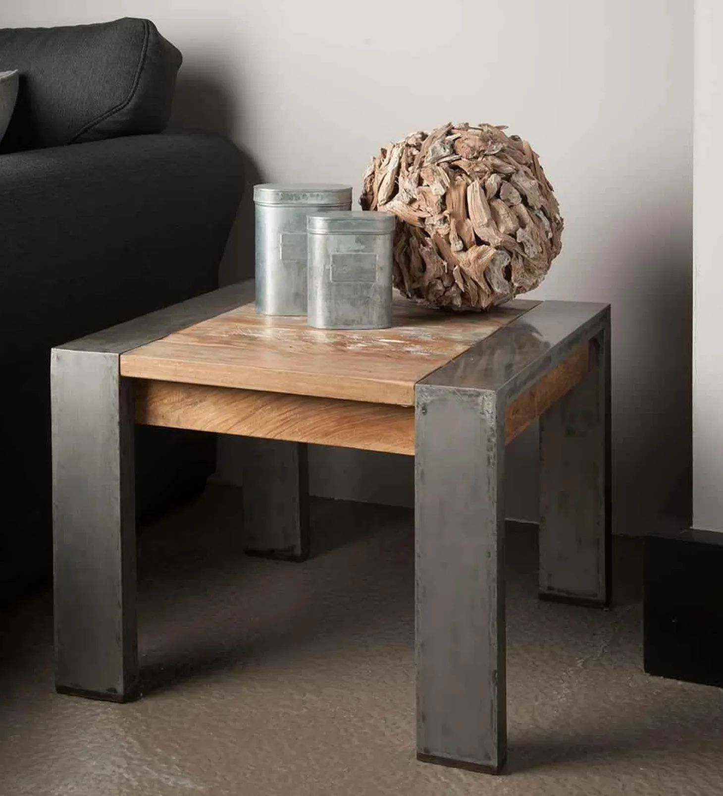 Bijzettafel Novara 60 x 60 cm - Loft24.nl