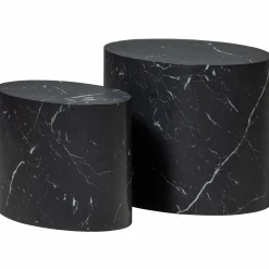 Bijzettafel Quint Marmerlook - 40 cm - Loft24.nl