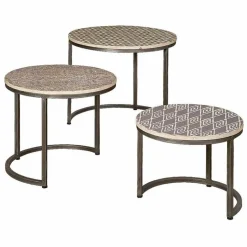 Bijzettafel Renew set van 3 stuks - Loft24.nl