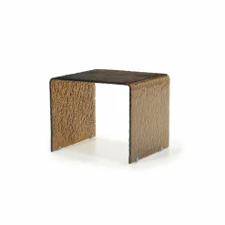 Bijzettafel Ripple Glas 50 x 45cm - Loft24.nl