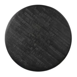 Bijzettafel Rolo Teakhout set van 2 stuks - wine - Loft24.nl