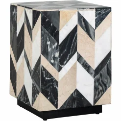 Bijzettafel Rostelli Marmer - 40 x 40 cm - Loft24.nl