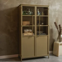 Bijzettafel Shoal Keramiek 46 x 31cm - Crème - Loft24.nl