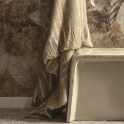 Bijzettafel Shoal Keramiek 46 x 31cm - Crème - Loft24.nl