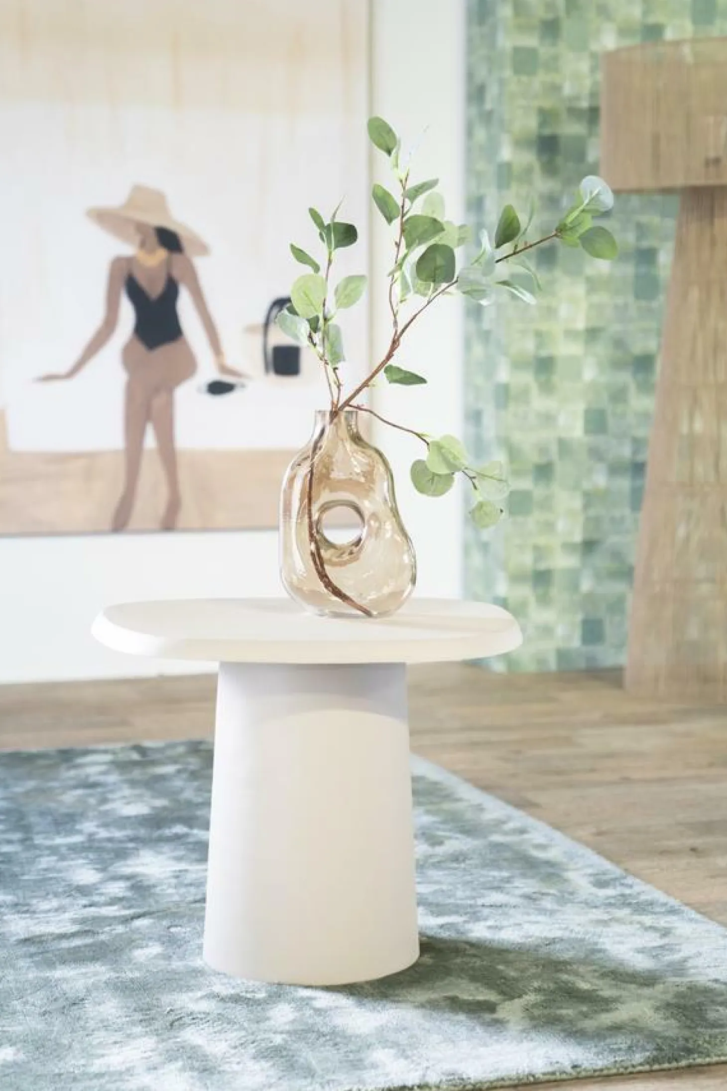 Bijzettafel Sten 45 x 56 cm - Beige - Loft24.nl