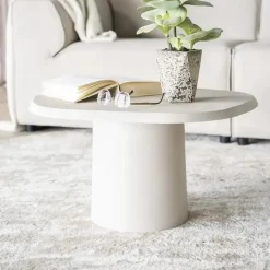 Bijzettafel Sten 57x71cm-Beige - Loft24.nl