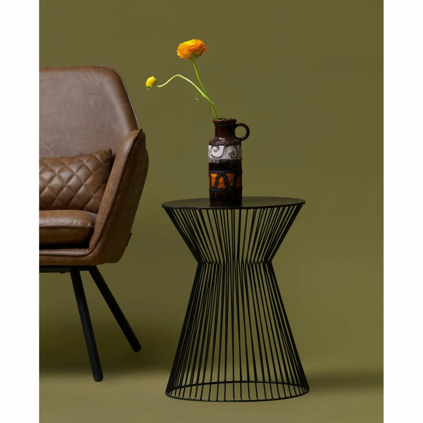 Bijzettafel Suus 35cm - Zwart - Loft24.nl