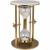 Bijzettafel Tempus Marmer en glas Ø40 cm - Goud - Loft24.nl
