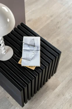 Bijzettafel Tom Mangohout - Zwart (showmodel) - Loft24.nl
