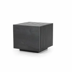 Bijzettafel Tom Mangohout - Zwart (showmodel) - Loft24.nl