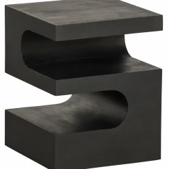 Bijzettafel Toma Mangohout 40 x 40cm - Loft24.nl