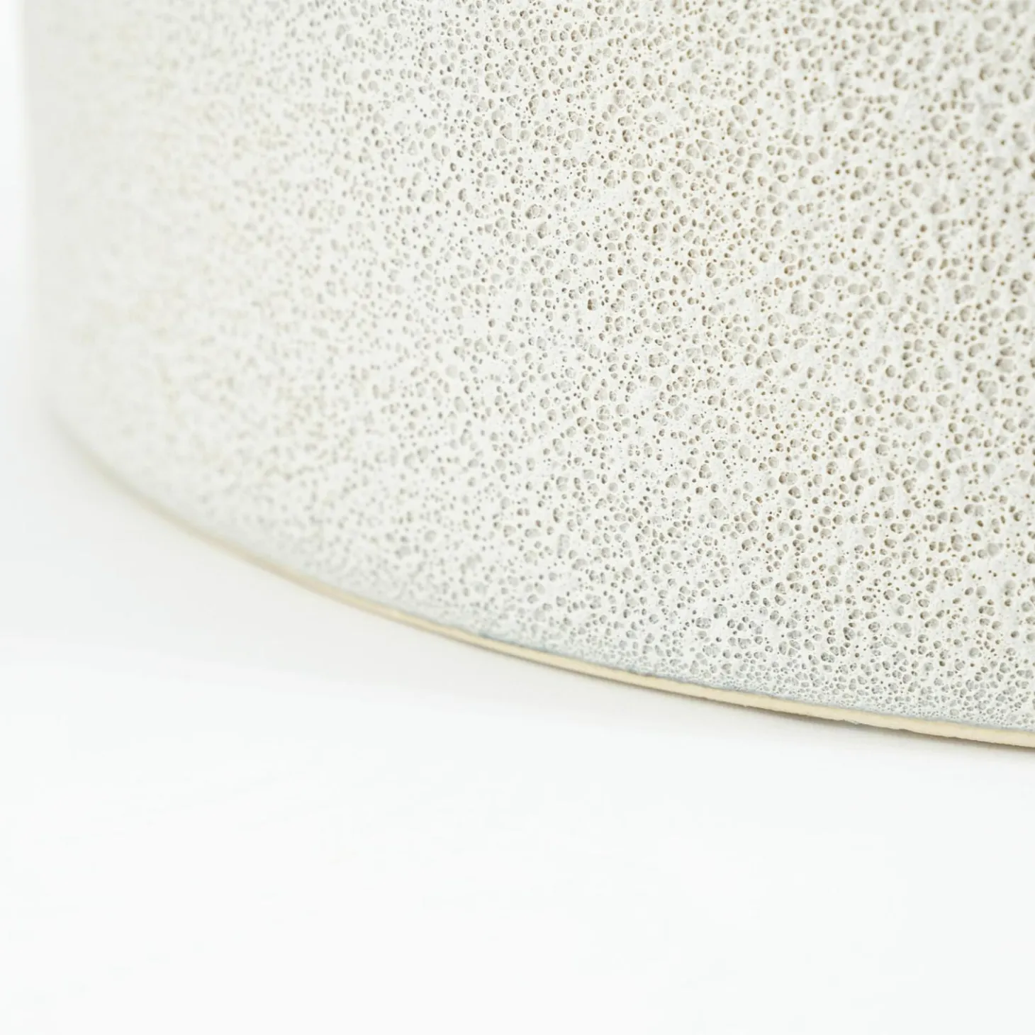 Bijzettafel Tone Keramiek Ø43cm - Wit - Loft24.nl