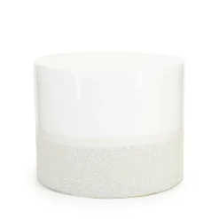 Bijzettafel Tone Keramiek Ø43cm - Wit - Loft24.nl