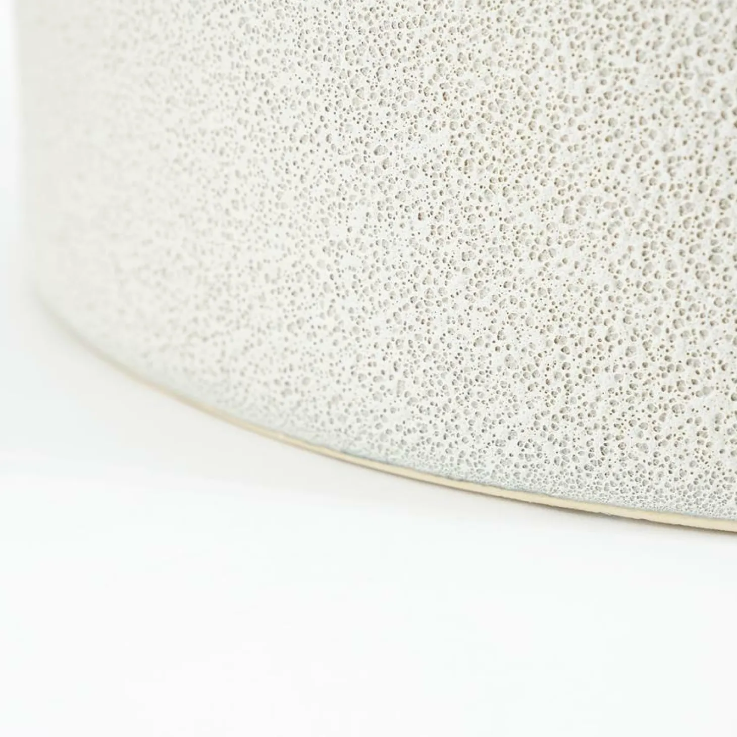 Bijzettafel Tone Keramiek Ø43cm - Wit - Loft24.nl