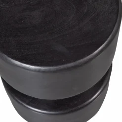 Bijzettafel Tuve 30cm Matzwart - Loft24.nl