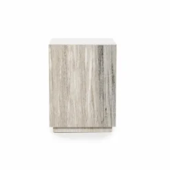 Bijzettafel Vince Marmer 30 x 30 cm - Loft24.nl