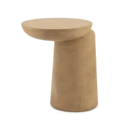 Bijzettafel Woomble Mangohout 40 x 34cm - Naturel - Loft24.nl