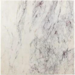 Bistrotafel Carlten Marmer 65 x 65 cm - Wit - Loft24.nl