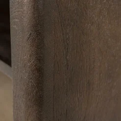 Boekenkast Lio Mangohout Travertin 120x220cm - bruin - Loft24.nl