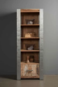 Boekenkast Novara met 1 lade 190 x 70 cm - Loft24.nl