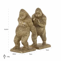 Boekenstandaard Donky kleur Goud - Loft24.nl