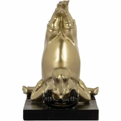 Boekenstandaard Hippo kleur Goud - Loft24.nl