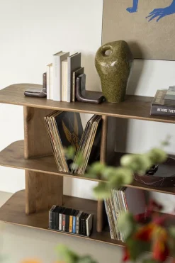 Boekenstandaard Rosso Marmer - Loft24.nl