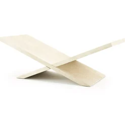 Boekenstandaard Tee Mangohout - Naturel - Loft24.nl