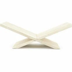 Boekenstandaard Tee Mangohout - Naturel - Loft24.nl