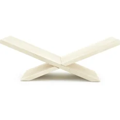 Boekenstandaard Tee Mangohout - Naturel - Loft24.nl