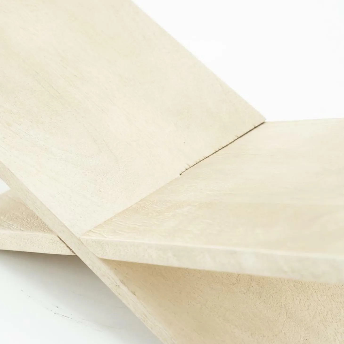 Boekenstandaard Tee Mangohout - Naturel - Loft24.nl